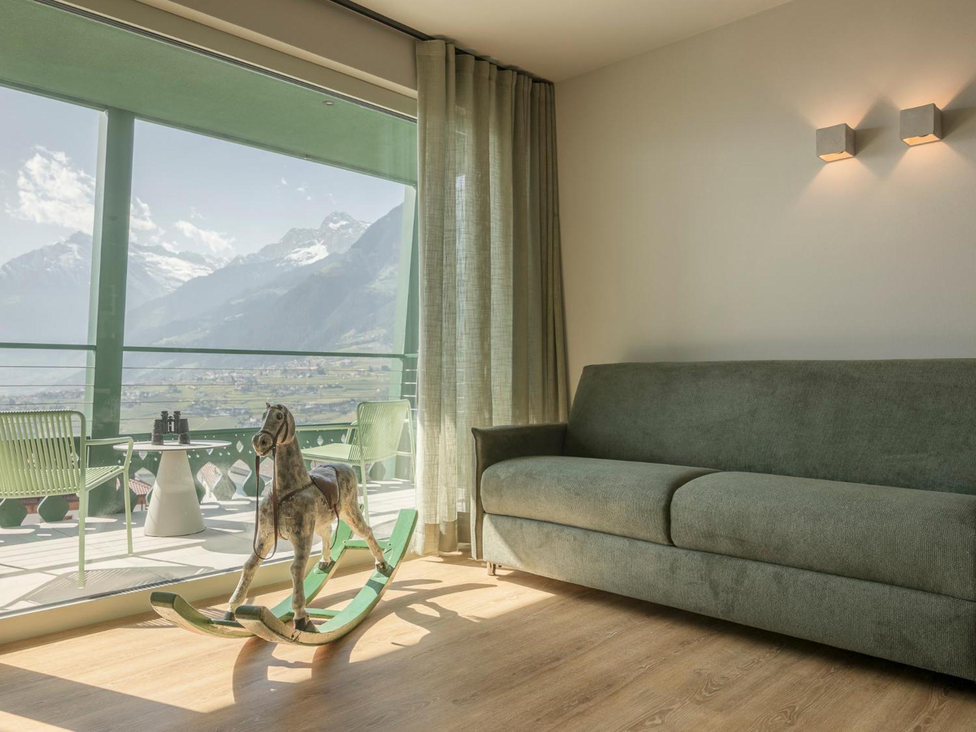 Pension Hoefler - Fernblick Schenna Bagian luar foto